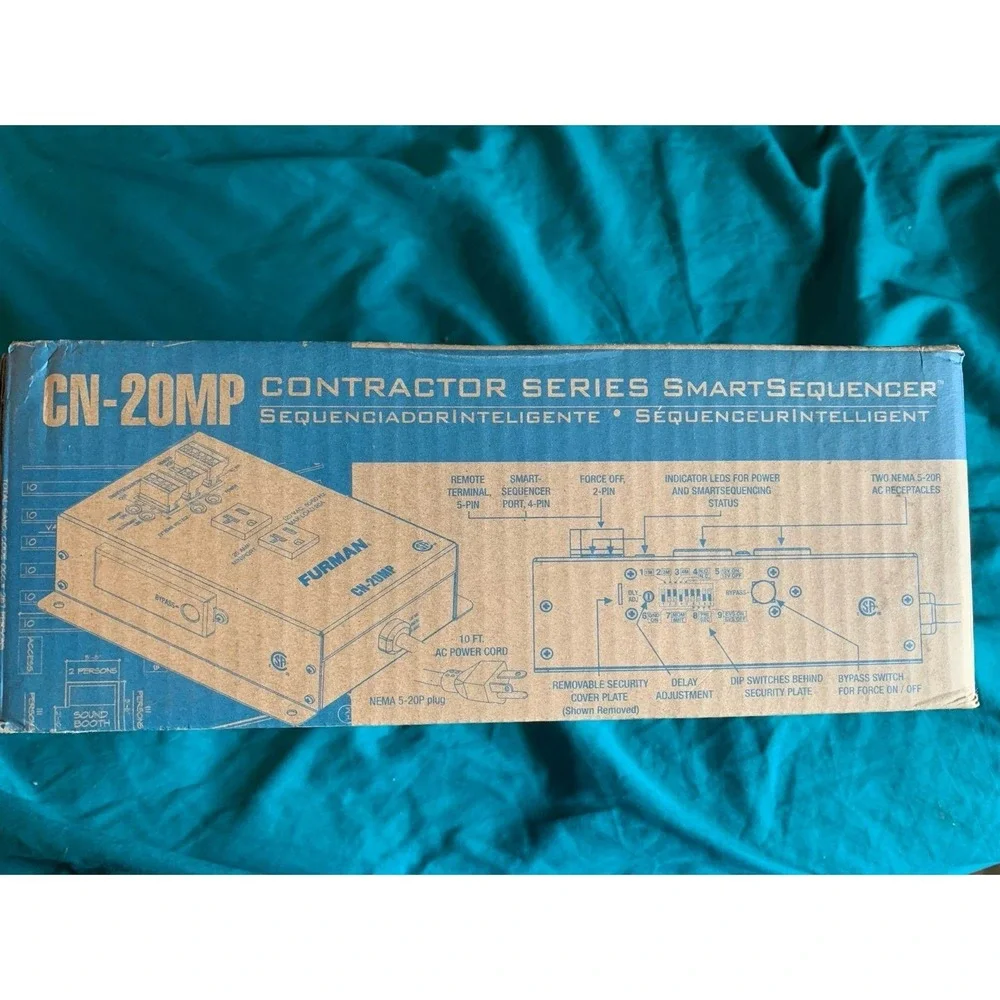 Furman CN-20MP Contractor Series Smart Sequencer Power Conditioner NIB